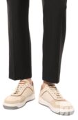Кожаные кеды Brunello Cucinelli MZUASB2043 фото 3