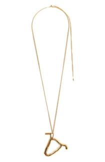 Подвеска на цепочке Jil Sander