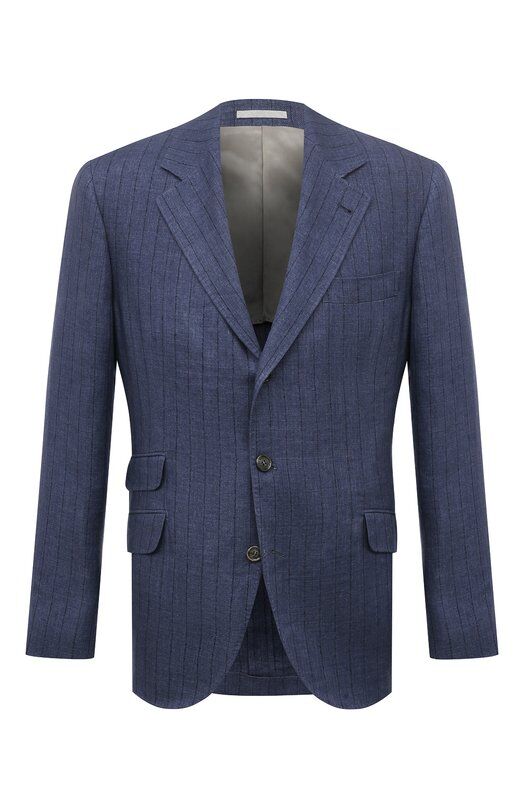 Пиджак из шерсти и шелка Brunello Cucinelli MS4547BWD фото 1