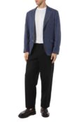 Пиджак из шерсти и шелка Brunello Cucinelli MS4547BWD фото 2