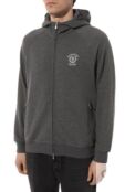 Толстовка из хлопка и шелка Brunello Cucinelli MTU22B2224 фото 3