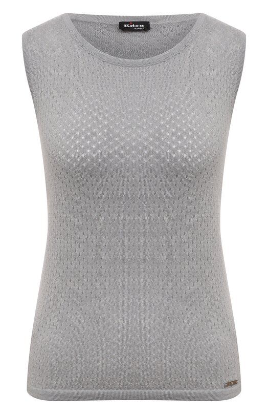 Топ из кашемира и шелка Kiton D56718 фото 1