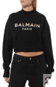 Хлопковый свитшот Balmain BF0J0042/BC55 фото 3