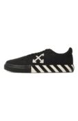 Текстильные кеды Low Vulcanized Off-White 0MIA085C99FAB0061001 фото 4