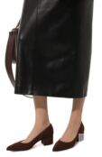 Замшевые туфли Piper Gianvito Rossi G22171.45RIC.CAMBR0W фото 3
