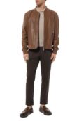 Хлопковые брюки Zegna E8I03/TR14 фото 2