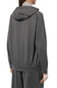 Толстовка из хлопка и шелка Brunello Cucinelli MD828B1342 фото 4