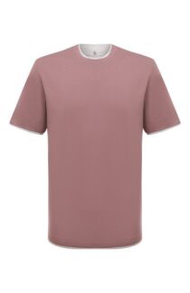 Хлопковая футболка Brunello Cucinelli
