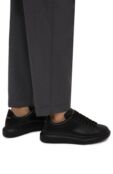 Кожаные кеды Oversized Alexander McQueen 553761/WHGP0 фото 3