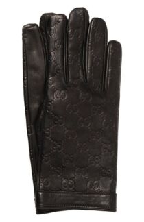 Кожаные перчатки Gucci