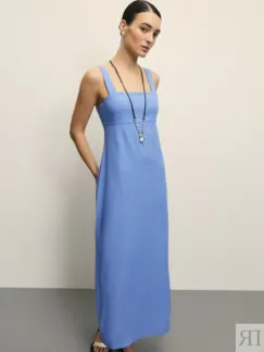 Платье из льна с вискозой Zarina