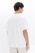 Футболка oversize из хлопкового футера befree 4680704713947 фото 3