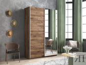Шкаф-купе Lux  120x230
Дуб табачный, С полками фото 4