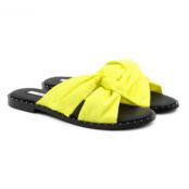 Женские сланцы Pepe Jeans London, желтые фото 1