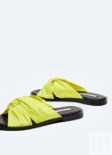 Женские сланцы Pepe Jeans London, желтые фото 2