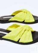 Женские сланцы Pepe Jeans London, желтые фото 3