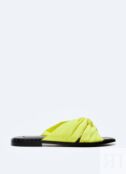 Женские сланцы Pepe Jeans London, желтые фото 4