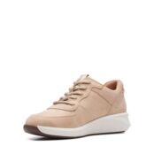 Женские кроссовки Clarks, бежевые фото 4