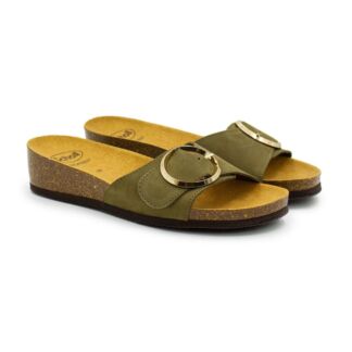 Женские сланцы SCHOLL, зеленые
