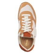 Женские кроссовки Clarks, коричневые фото 4
