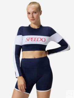 Рашгард женский Speedo Rashguard, Синий