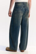 Джинсы baggy fit широкие со стиркой befree 4680704752595 фото 3