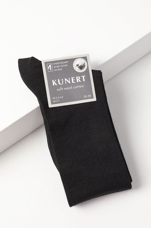 Шерстяные гольфы Soft Wool Cotton Kunert фото 1