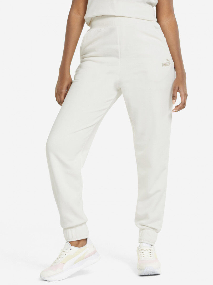 Брюки женские PUMA ESS+ Embroidery, Бежевый 847093P0P-99 фото 1