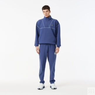 Мужские спортивные брюки Lacoste из смеси эластичного органического хлопка
