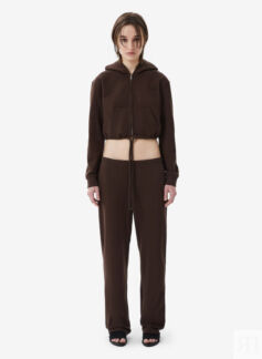 Худи Zip Crop Eternal Brown FABLE