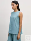 Топ из вискозы с жатым эффектом Zarina 4327201301-163 фото 4