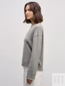 Джемпер из хлопка с контрастным краем Zarina 4328610810-64 фото 4