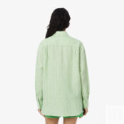 Женская рубашка Lacoste из льна фото 2