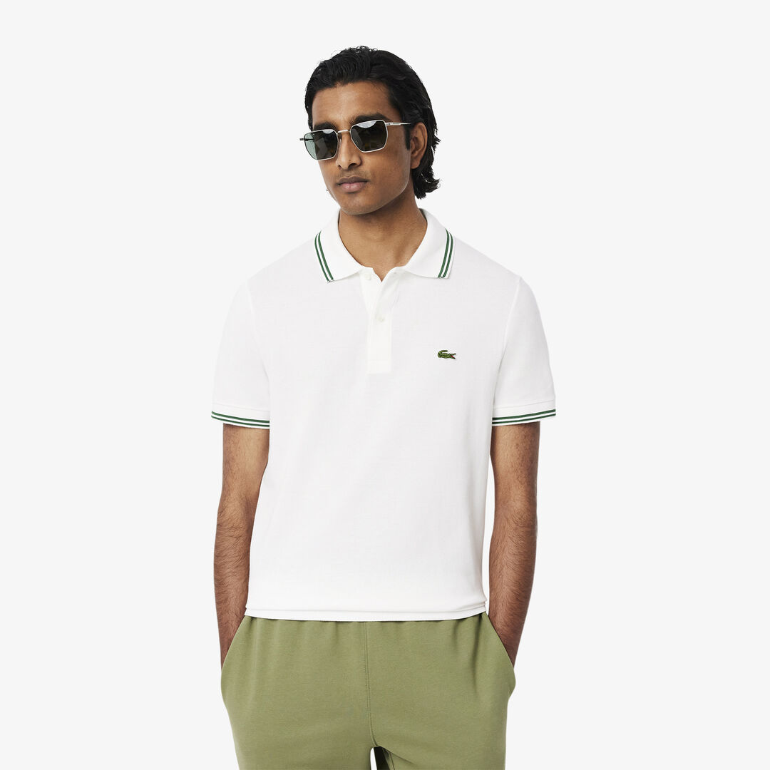 Мужское поло Lacoste из хлопка фото 1