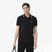 Мужское поло Lacoste из хлопка фото 1