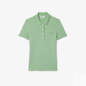 Женское поло Lacoste Slim Fit из эластичного хлопка фото 5