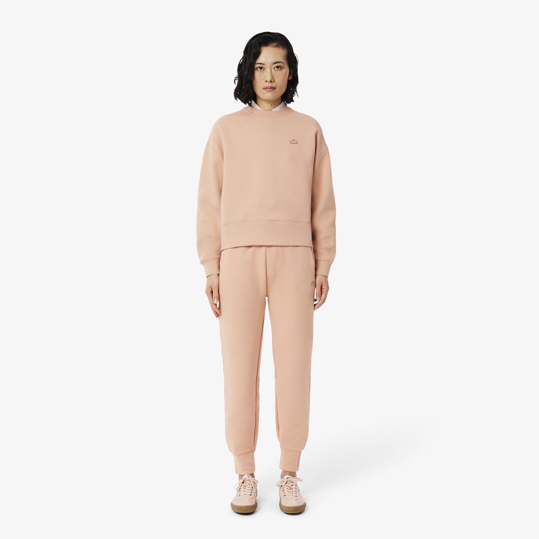 Женские спортивные брюки Lacoste из хлопка фото 1