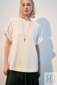 Футболка oversize из плотного хлопка befree 4680704801002 фото 1