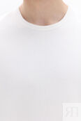 Футболка oversize из хлопкового футера befree 4680704713947 фото 5