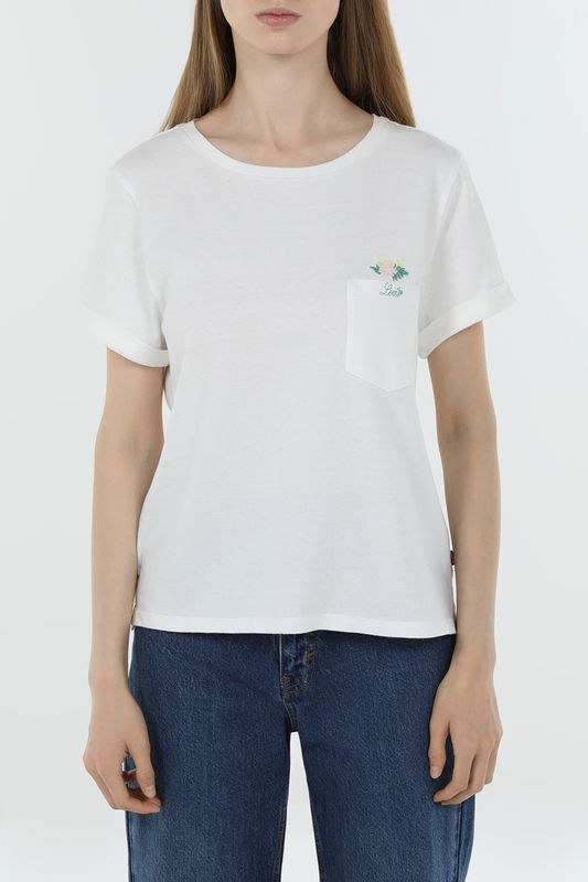 Футболка хлопковая с карманом LEVI'S фото 1