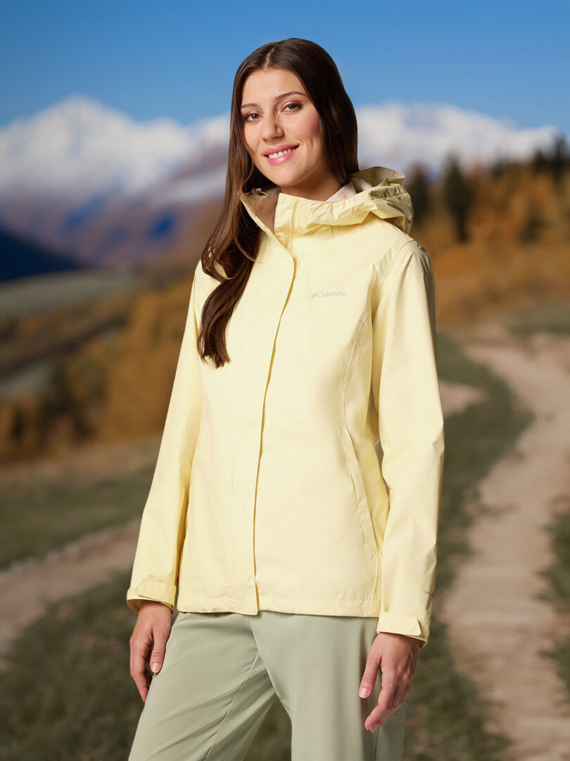 Ветровка женская Columbia Arcadia II Jacket, Желтый 1534111CLB-758 фото 1