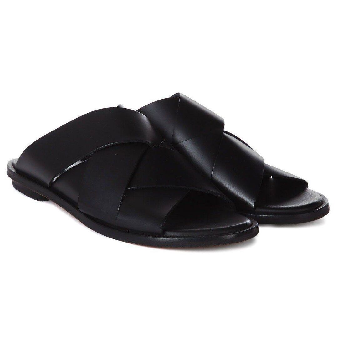 Женские сланцы Clarks, черные фото 1