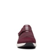 Женские кроссовки Clarks, бордовые фото 3