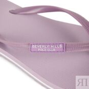 Женские вьетнамки Beverly Hills Polo Club, фиолетовые фото 5