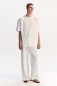Футболка oversize из ткани в рубчик befree 4680704603484 фото 5