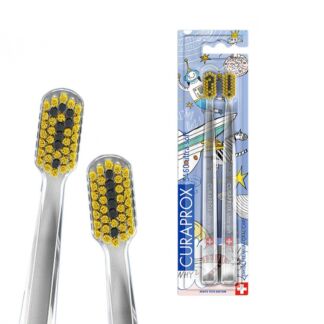 Набор зубных щеток Curaprox 5460 Ultrasoft Duo Hento Toto