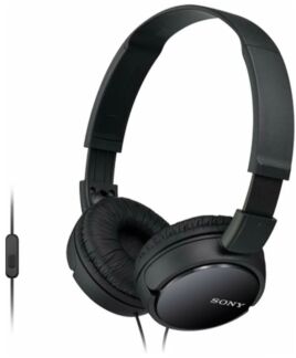 Наушники накладные Sony MDR-ZX110AP, черный Наушники Sony Наушники накладны