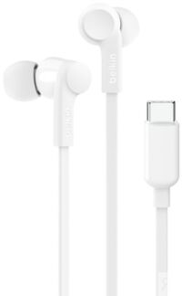 Проводные наушники Belkin SoundForm, белый Наушники Belkin Проводные наушни