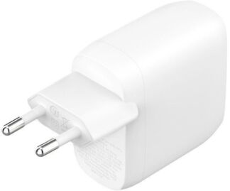 Сетевое зарядное устройство Belkin Wall Charger 2 USB-C, 60 Вт, белый Питан