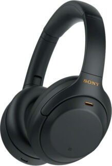 Беспроводные наушники Sony WH-1000XM4 Bluetooth, черный Наушники Sony Беспр